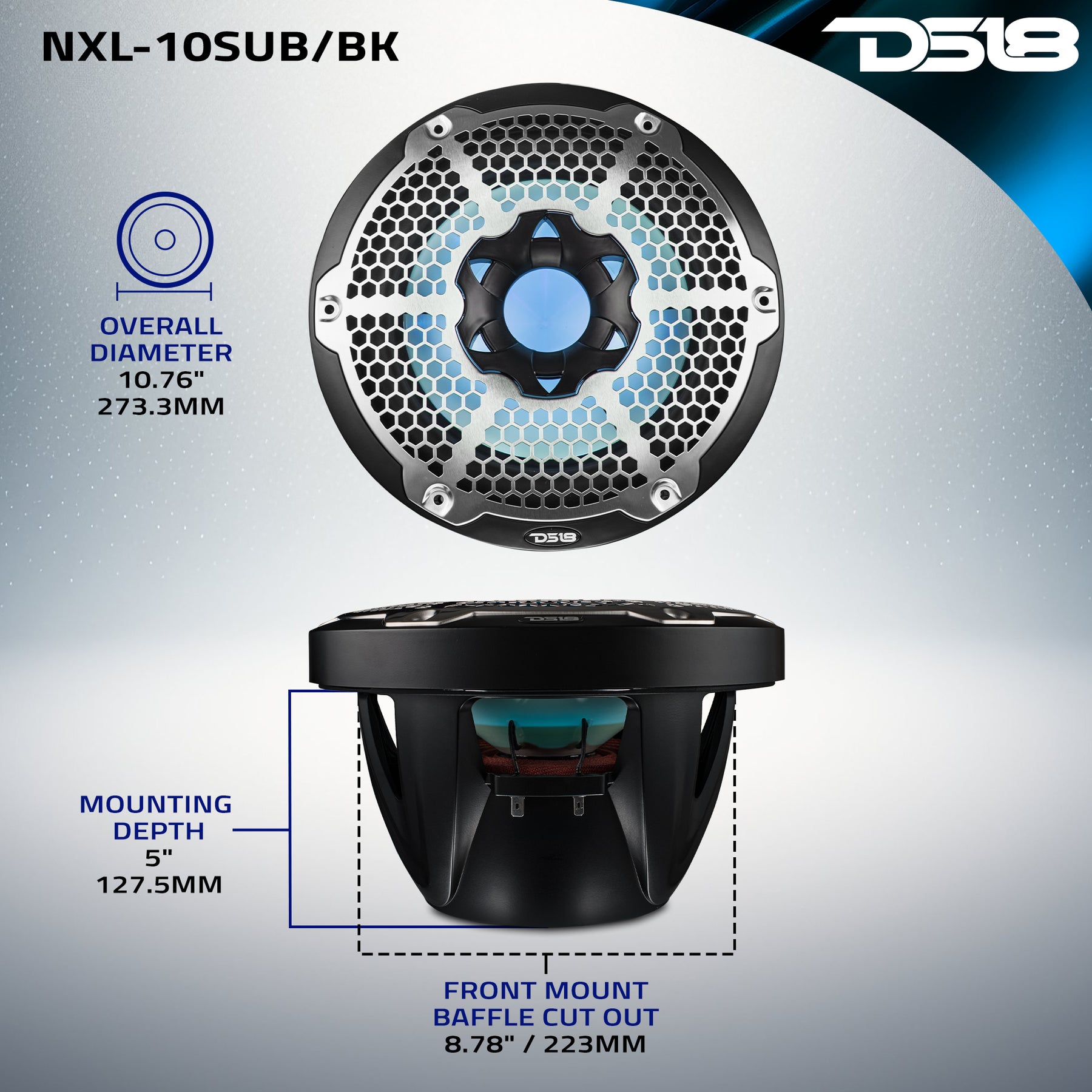 DS18 NXL-10SUB/BK - Image 9